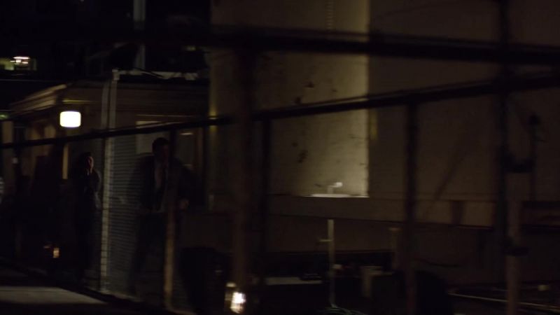 Caroline, the target is the men's bathroom