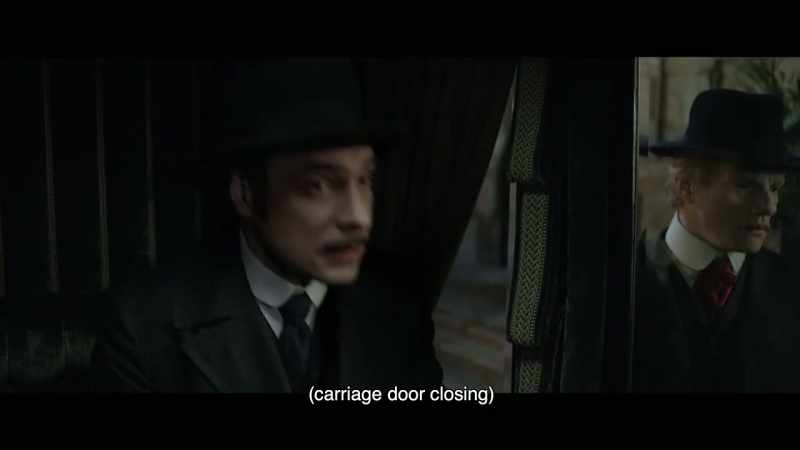 (carriage door closing)
