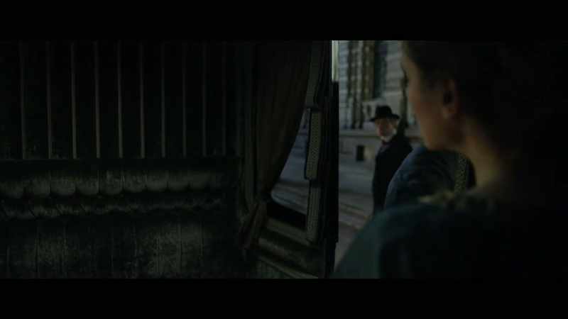 (carriage door opening)