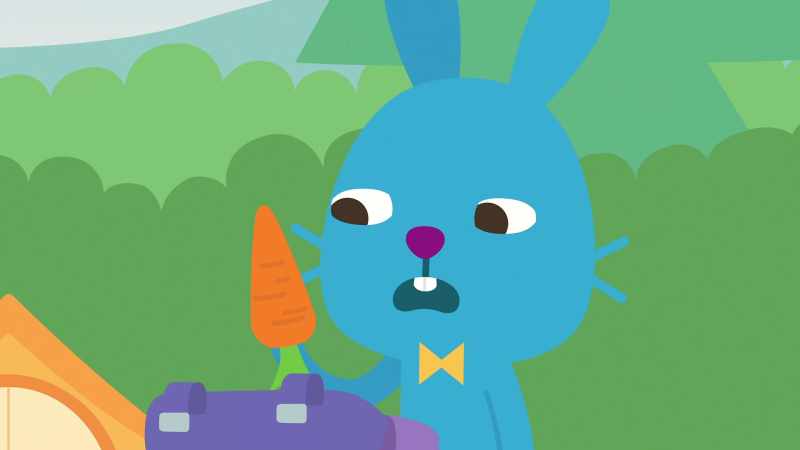 carrot. Not exactly a tent
