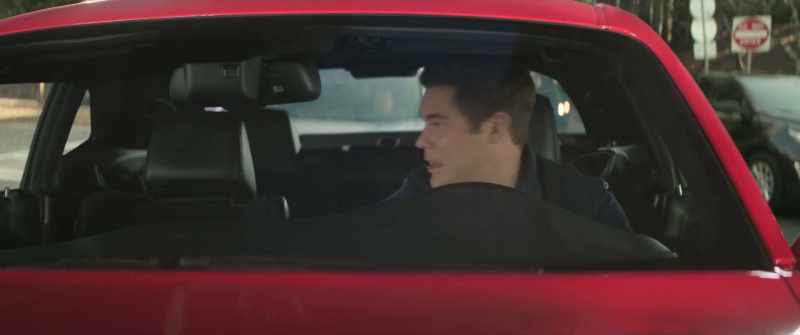 [cars honking]