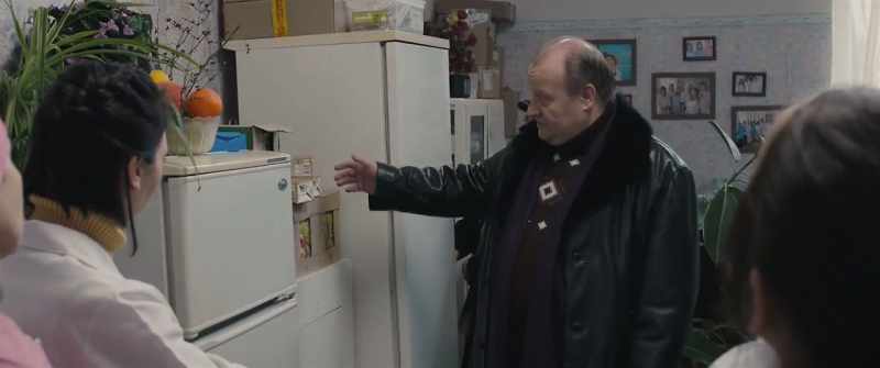 Cartons of juice, right there