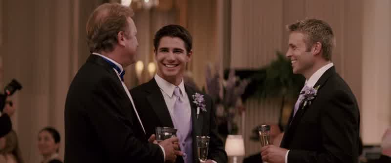Casey can't you keep it in your pants for one weddingAre you kidding The only reason to wear this monstrous dressis so some drunken groomsman can rip it to shreds with his teeth
