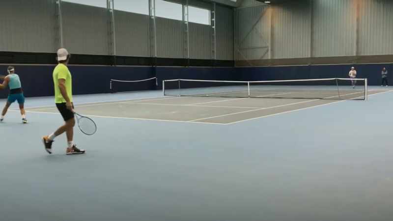 [Casper] I'd practice with Rafa sometimes if I was lucky