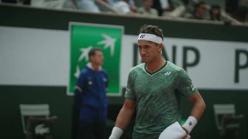 [Casper] I'm not going to play a Grand Slam final