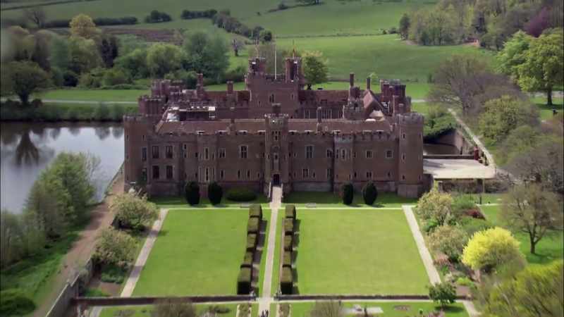 Castles gradually evolved