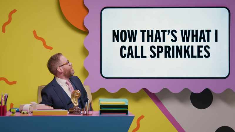 Category is: now that's what I call sprinkles