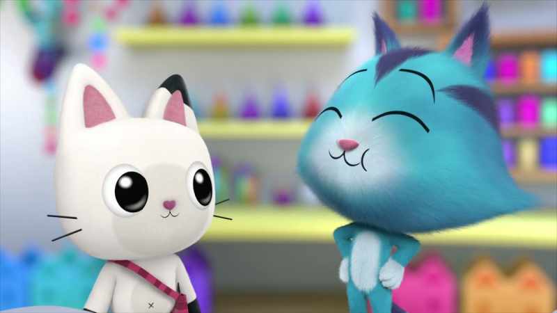 [CatRat munching] Mm! -[Carlita] Beep-beep!