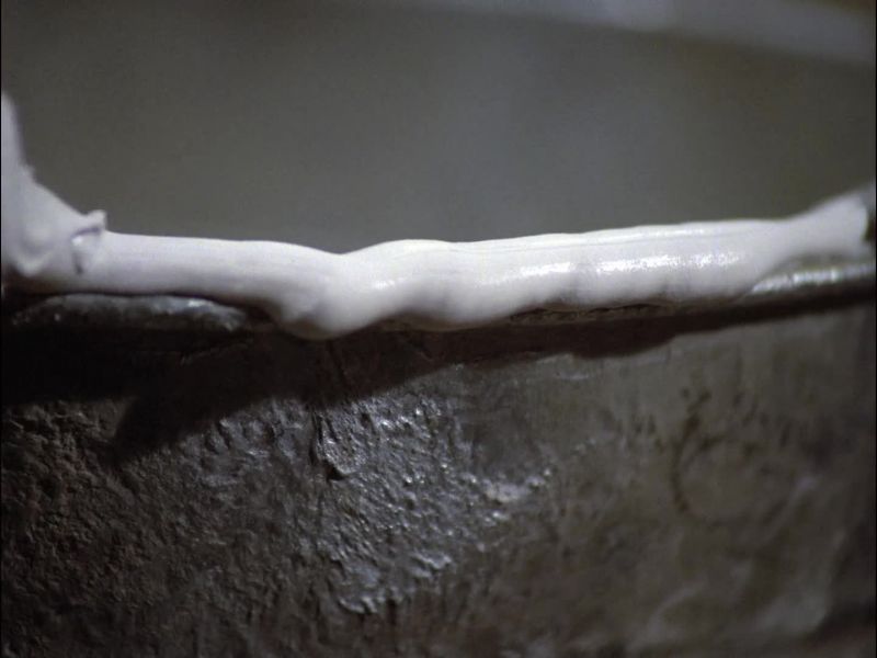 Caulking compound mixed with the proper hardening agent