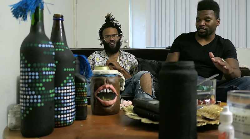 Cause you in here wit your mama. That's some low shit