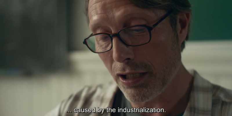 caused by the industrialization