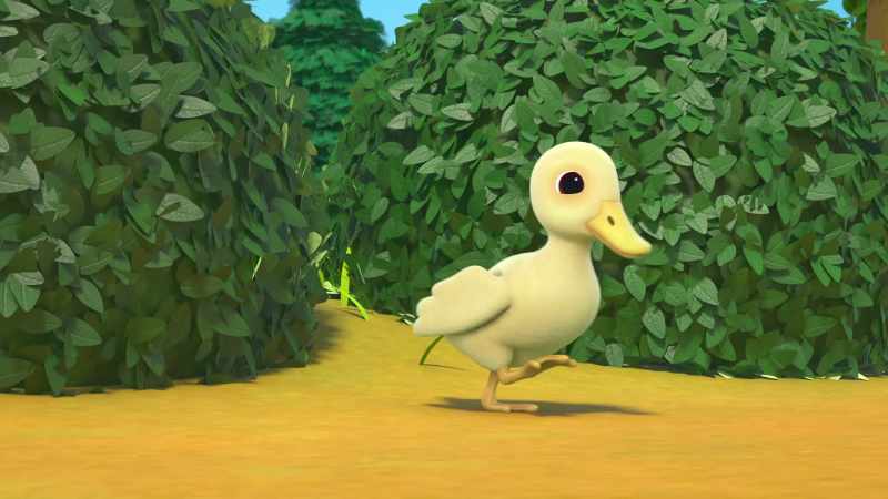 [Cece's mom singing] ♪ Nature is the animals' home ♪
