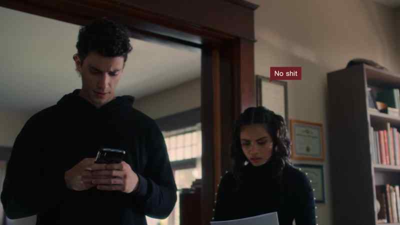 [cell phone bleeps]