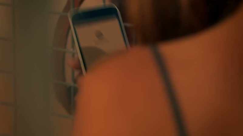 [ Cellphone beeps ]