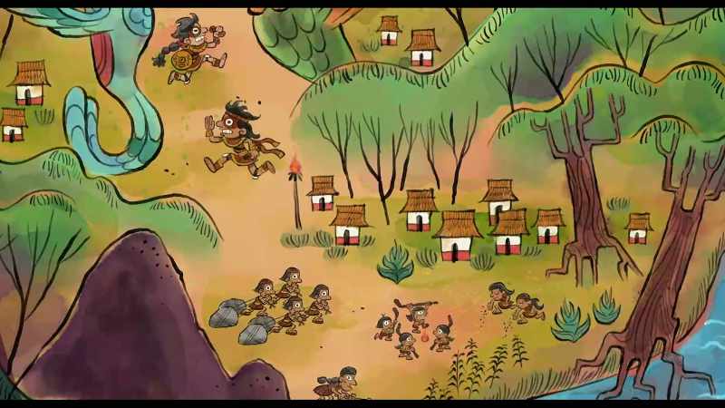 Centuries ago, before the Spanish came