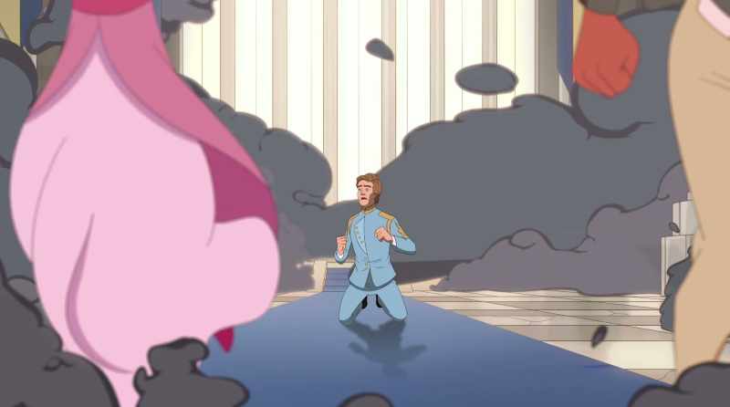 CHAD: Is there fire on me? Help! I think there's fire on me