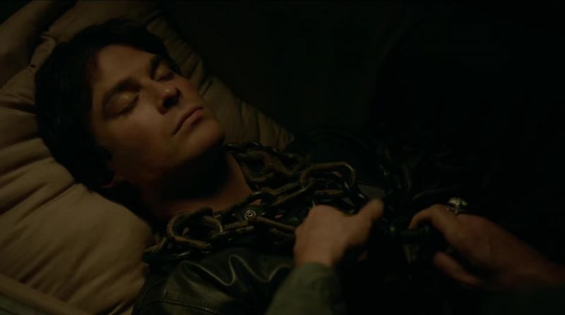 (chains rattling)