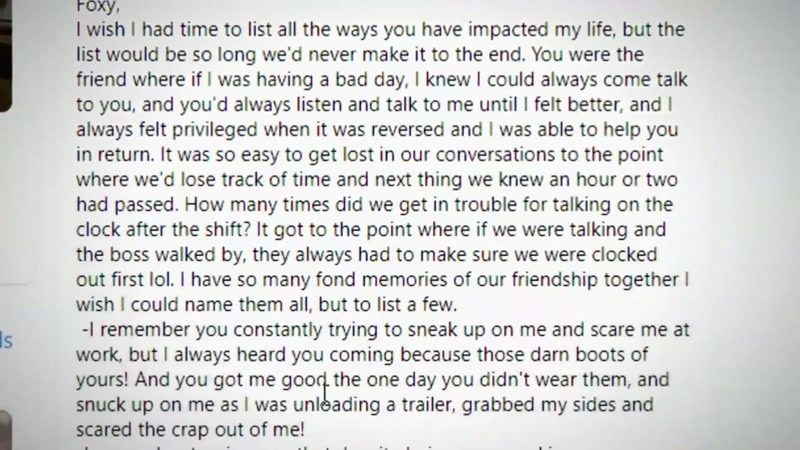 Changing his profile picture, making these big, long posts