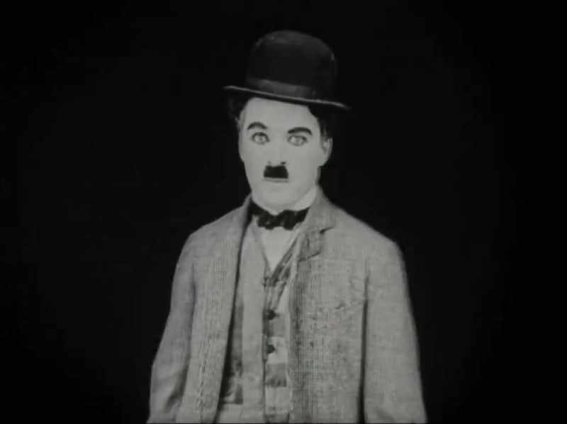 Chaplin makes The Tramp and The Tramp makes Chaplin