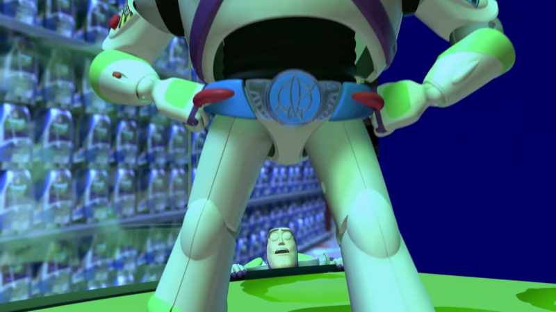 Character design starts from the Toy Story Buzz