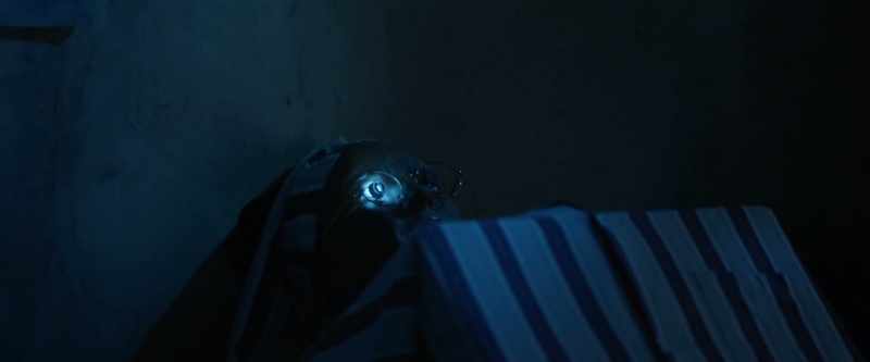 Charles, can you turn your blue eye light off, please?