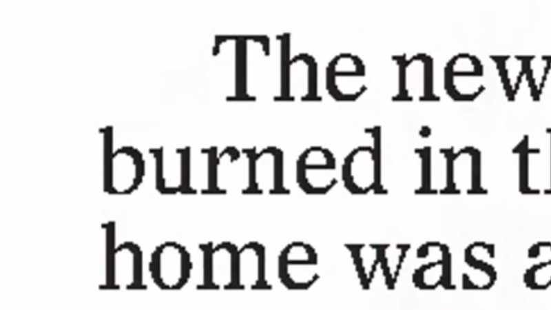 CHARLES RITTGER: The burning issue