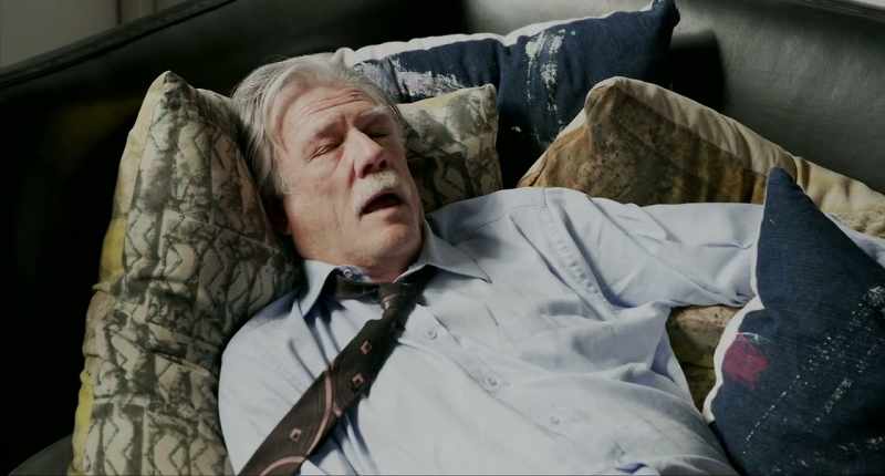 [Charles snoring]