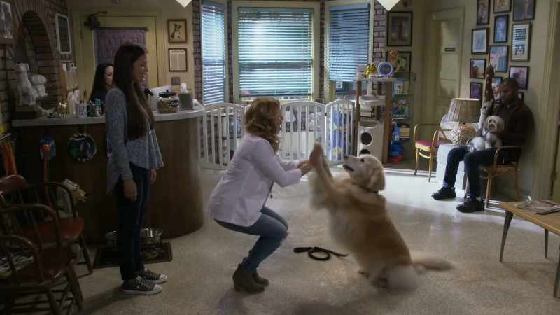 Charlie, high ten. Good girl