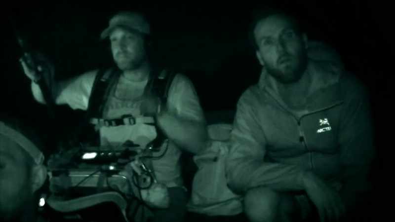 CHARLIE, IF YOU HOLD THE INFRARED LIGHT