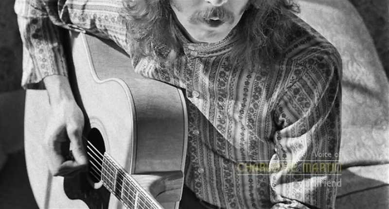 Charlotte Eric was picking up his guitar at home