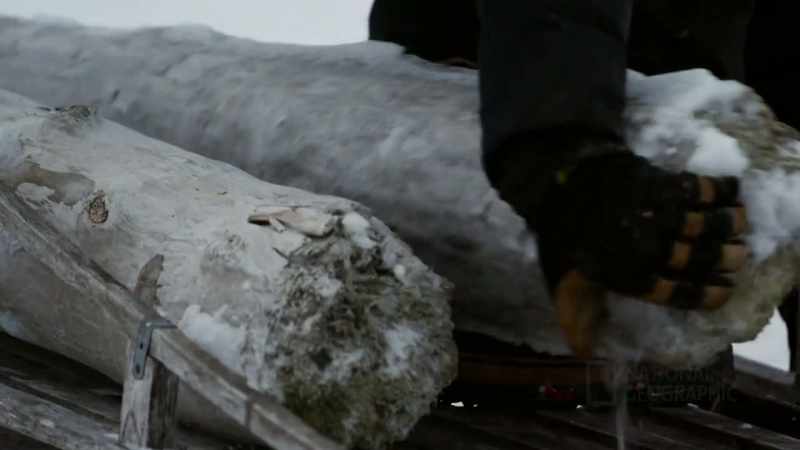 CHASE: It was my first time actually trying the chainsaw