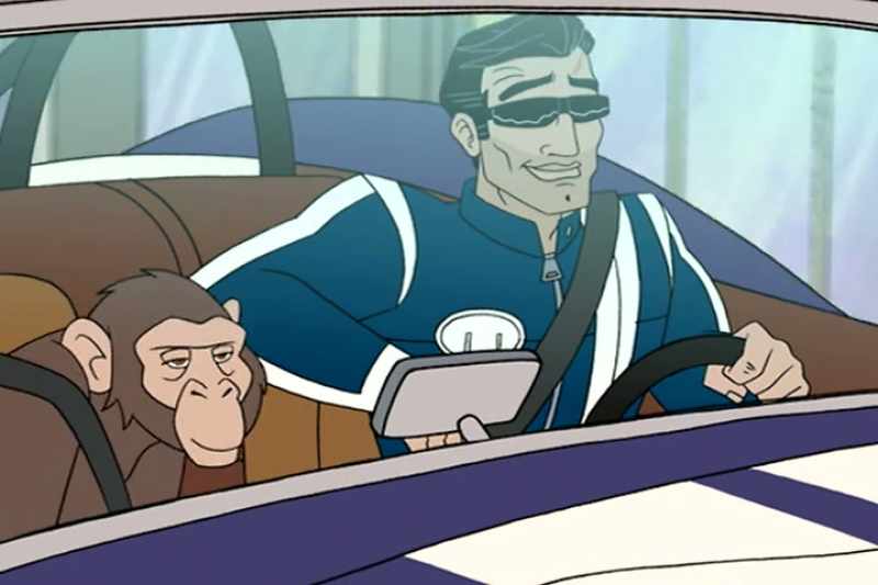 (CHATTERING)
