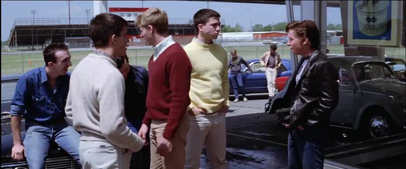 Check out their pants Laughs