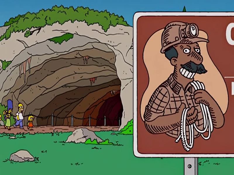 Checking out a cave is gonna be awesome!