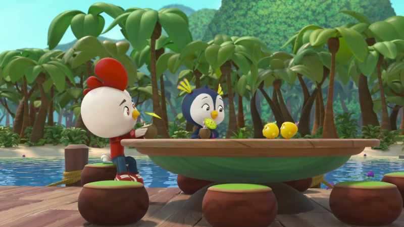 [cheeping and chirping]