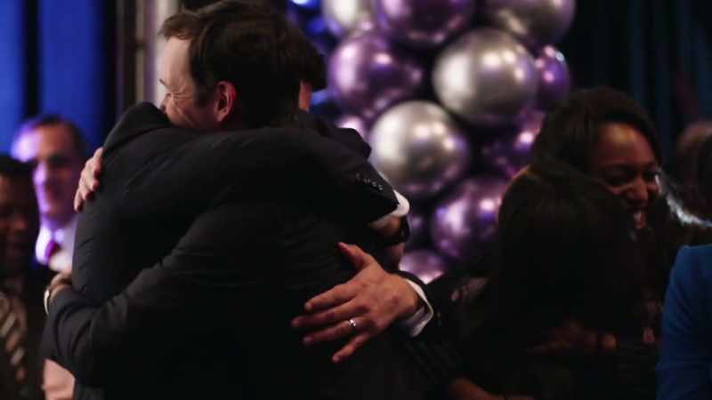 [ cheering continues ]