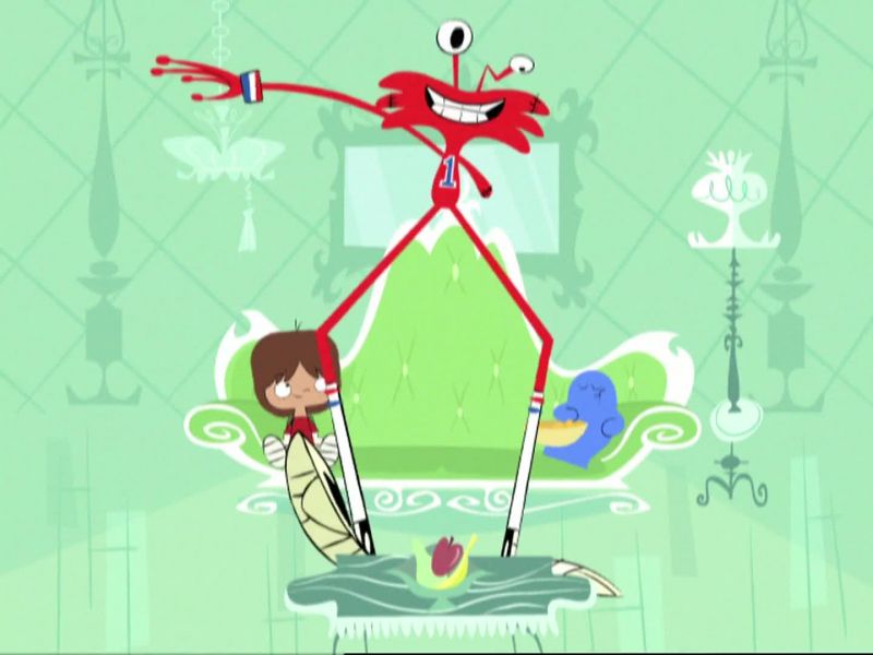 [CHEERING FROM TV]