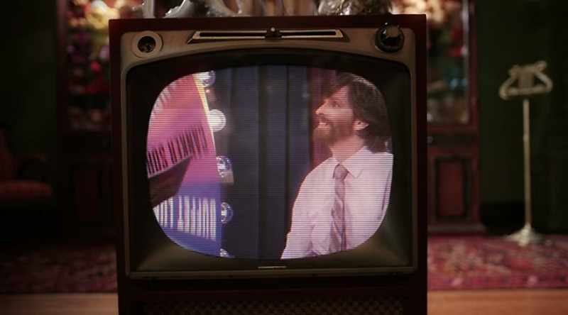 [Cheering, music]
