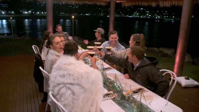 Cheers, bitches! -Cheers!