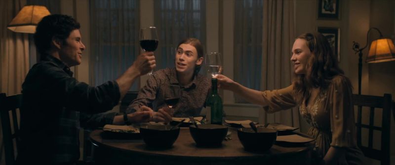 Cheers to good luck. - Cheers. Cheers to good
