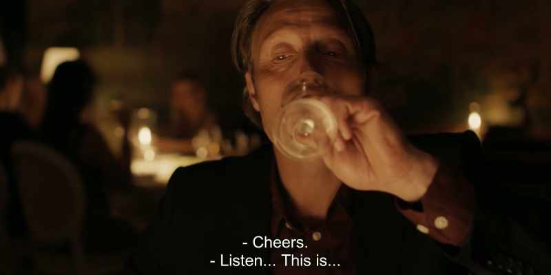 Cheers. - Listen... This is
