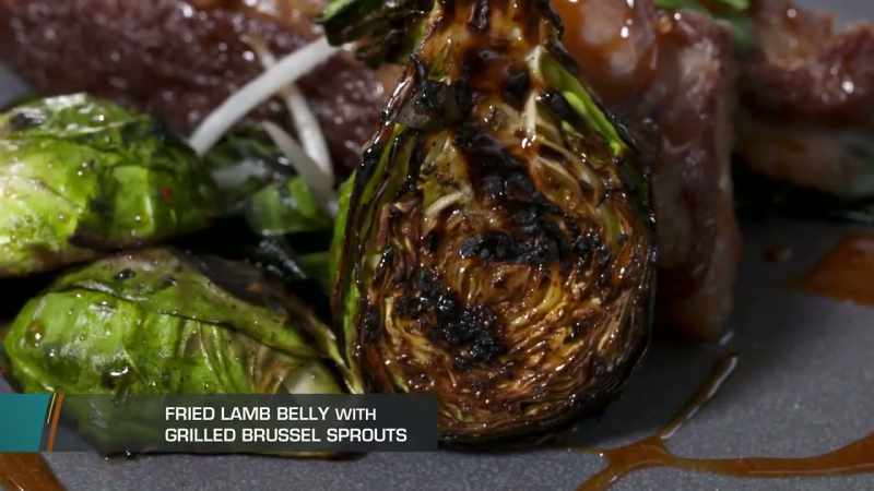 Chef Kevin. -Today, I have some fried lamb belly