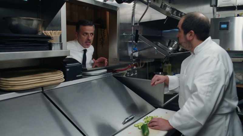 Chef, table 24, they are observing everything