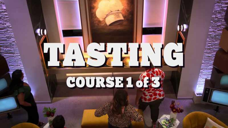 CHEFFY: Chefs, it's time to eat. The tasting starts now