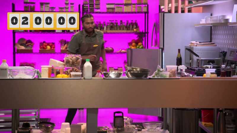 CHEFFY (on speaker): Chefs, two hours left