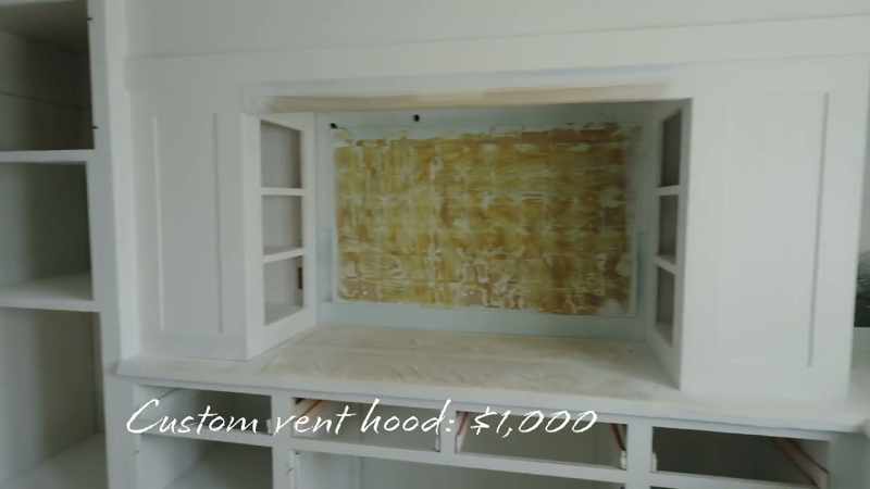 [Chelsea] So this vent hood is making a huge statement in this kitchen