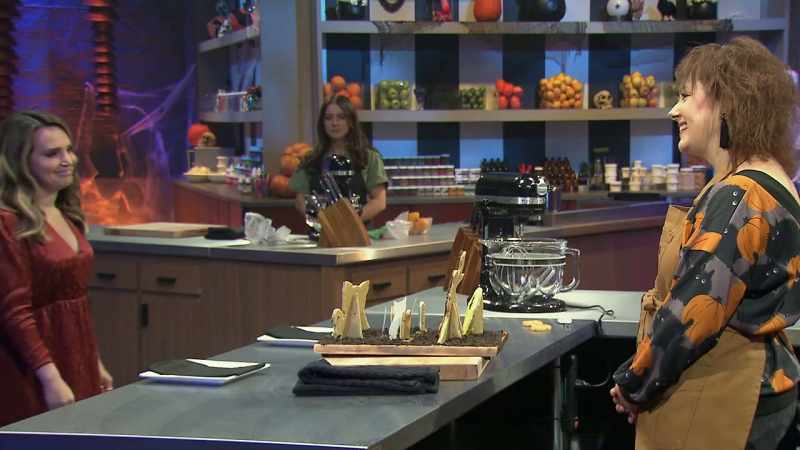 Cheryl, tell us about your cookie graveyard scene