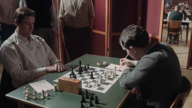 [chess clock ticking]