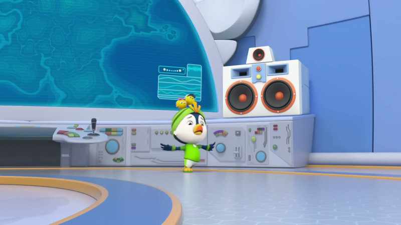 [chicks cheeping and chirping]