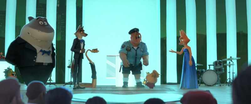 Chief hands Marmalade the fake Dolphin